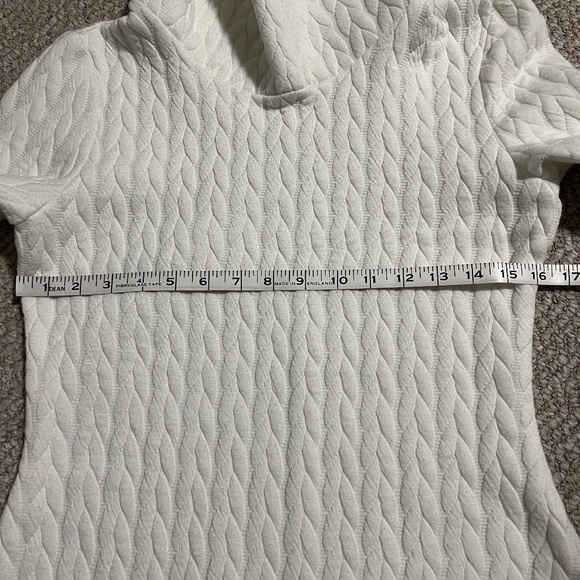 Frank Lyman, off white knit dress - Picture 5 of 6